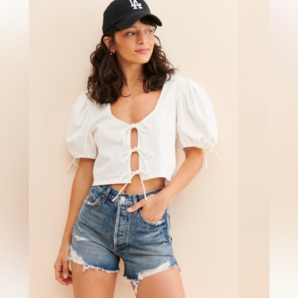 Agolde Dee denim short